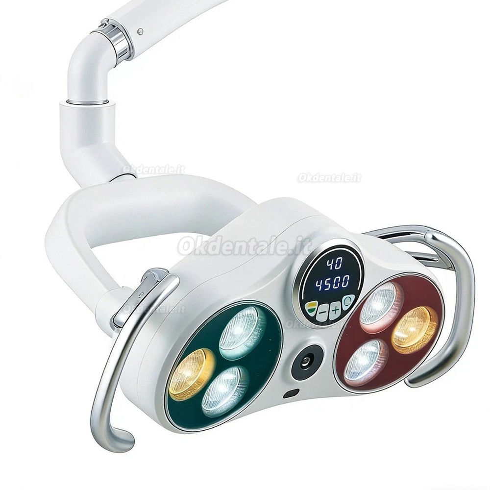 Lampada scialitica a LED odontoiatria KY KY-P183, 26 mm con videocamera wireless