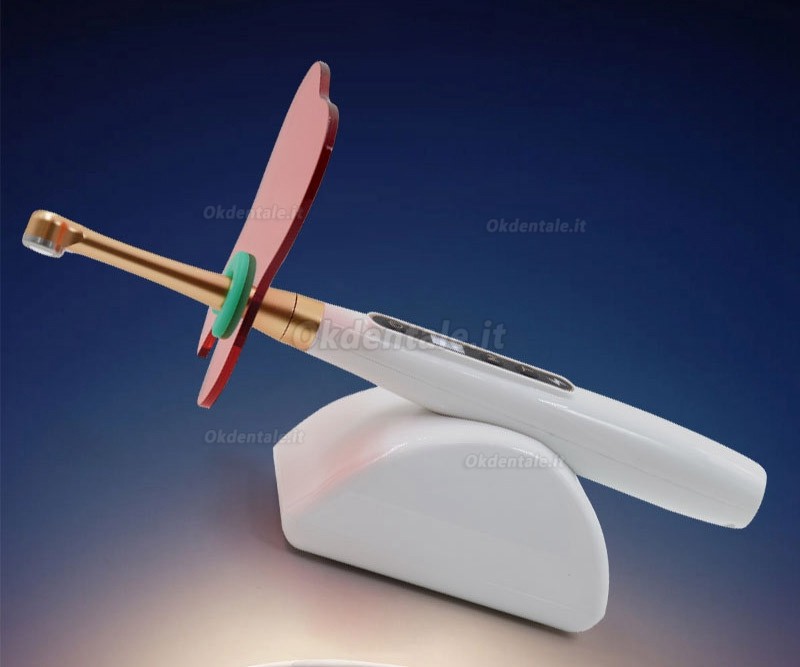 Lampada polimerizzante dentale a LED 6 modalità 1800 MW/CM2 con rilevatore di carie