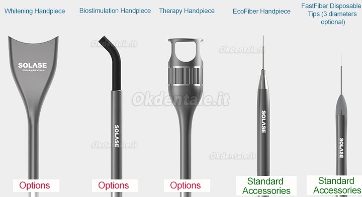 Laser a diodi odontoiatria LAZON SOLASE PRO (3 lunghezze d'onda 450nm/635nm /980nm)