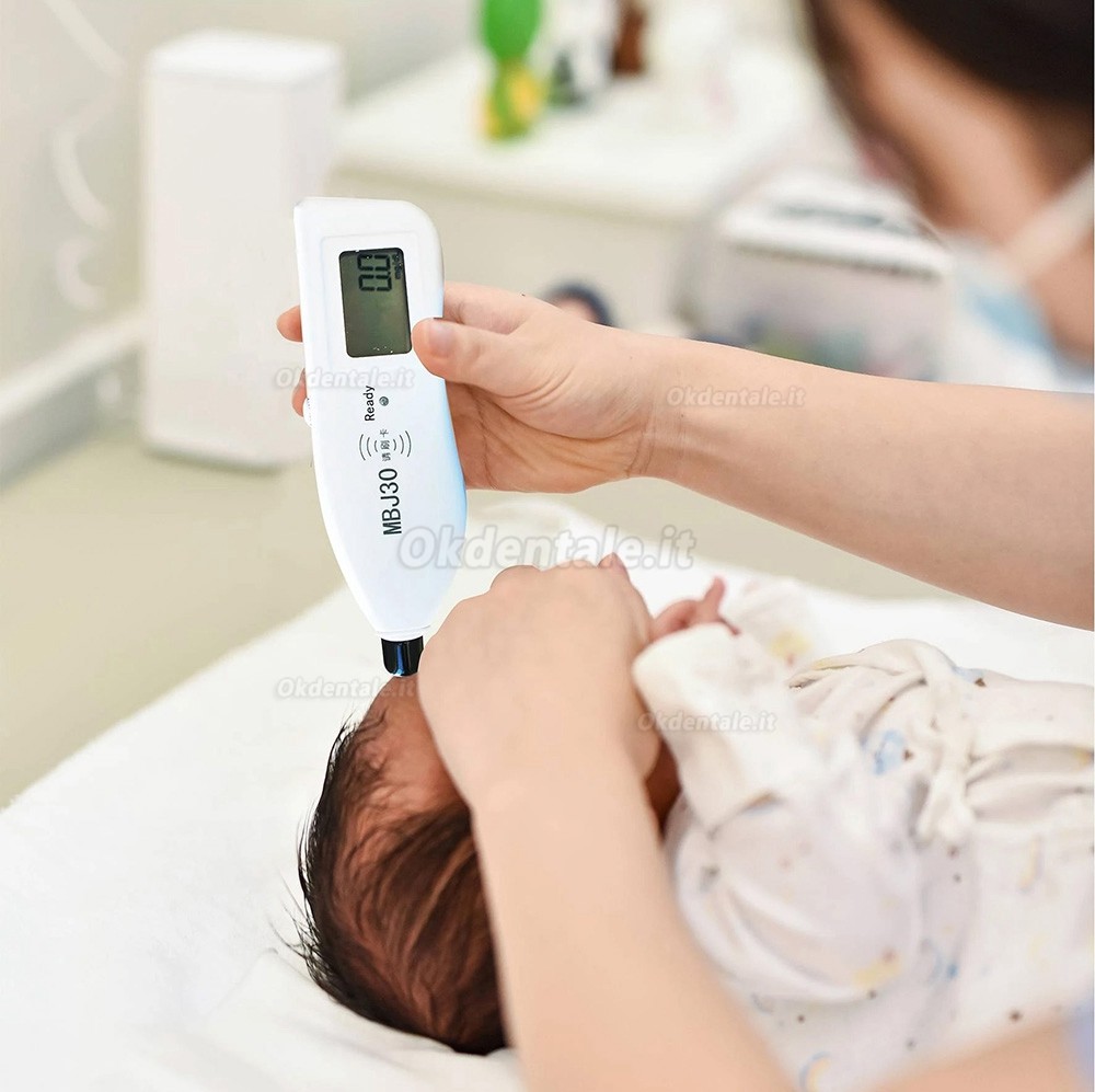 M&B J30 Neonatal Transcutaneous Bilirubin Meter Portable M&B J30 Bilirrubinómetro transcutáneo bilirubinómetro neonatale misuratore di ittero Bilirubinometer