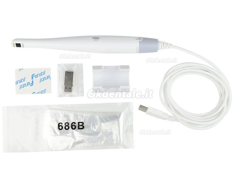 Telecamera intraorale dentale USB 4K HD MLG CF686B, sensore da 1/2,8 pollici Telecamera intraorale dentale USB 4K HD MLG CF686B, sensore da 1/2,8 pollici