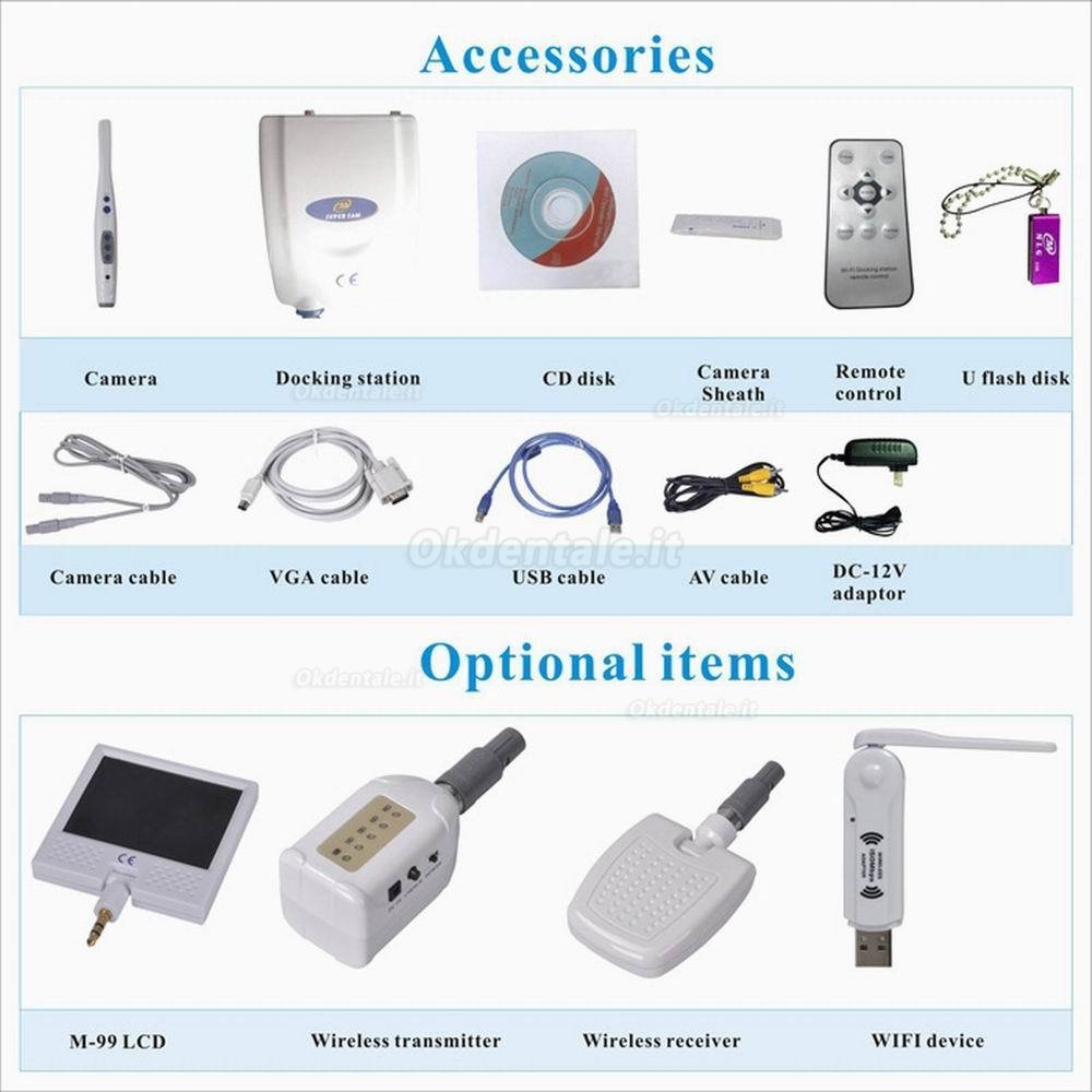 MLG® WIFI telecamere intraorali M-888
