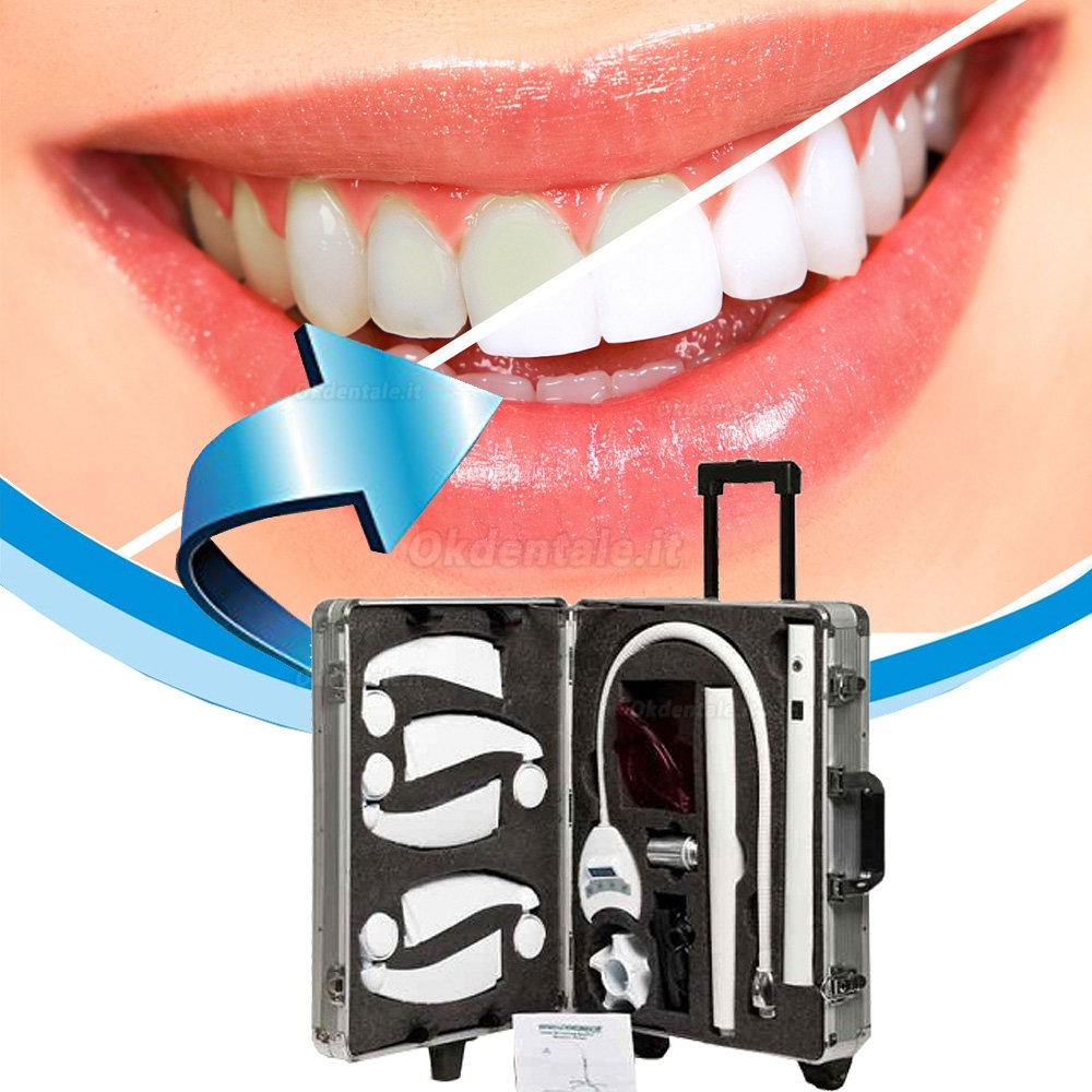 Golden Eagles® système de blanchiment dentaire mobile avec la lampe bleue froide et certificat CE