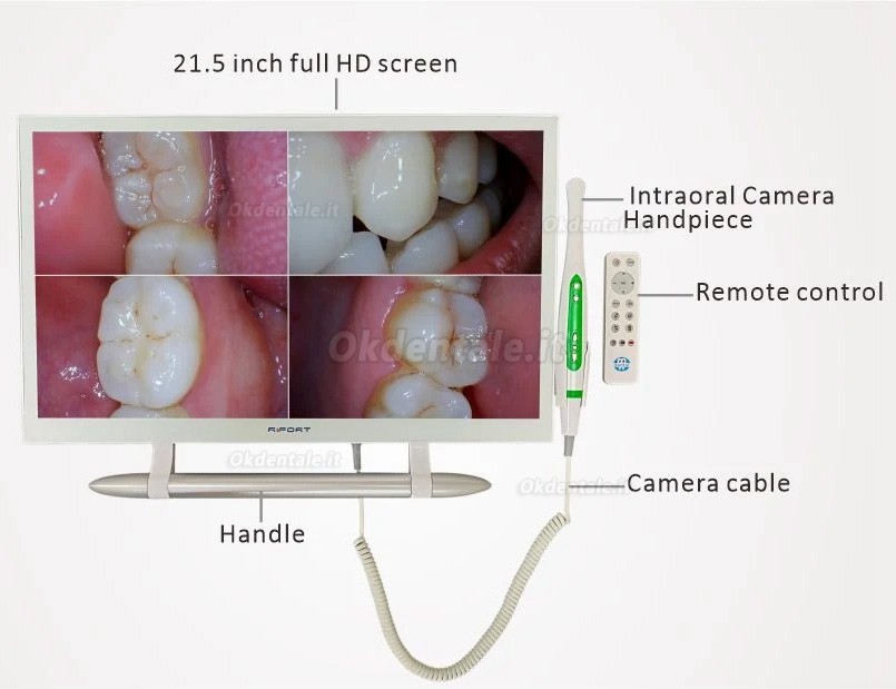 Magenta YF-2200M Telecamera intraorale dentale con Wifi e monitor da 21,5 pollici