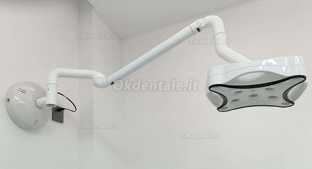 Micare® JD1700G lampada scialitica odontoiatrica / Lampada operatoria a parete Micare® JD1700G lampada scialitica odontoiatrica / Lampada operatoria a parete