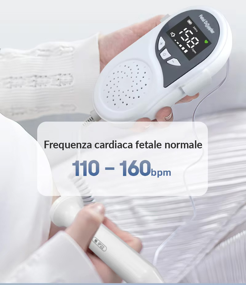 Doppler fetale tascabile CONTEC 10B LED Doppler fetale tascabile CONTEC 10B LED