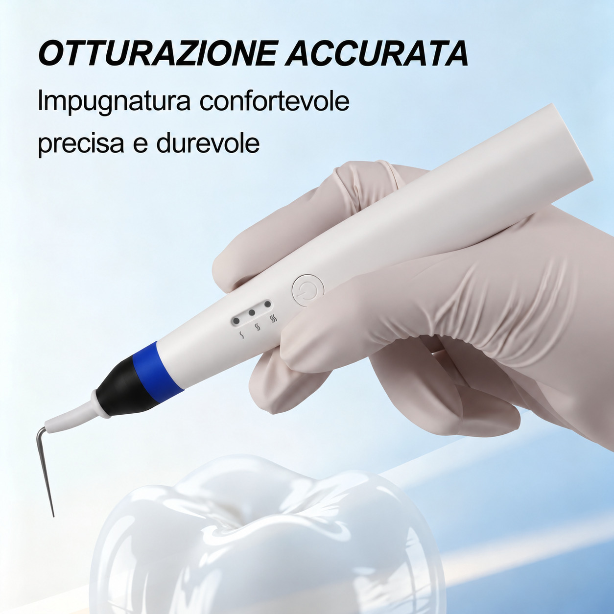 Sistema di otturazione endodontica / Gutta Percha Penna con 2 punte