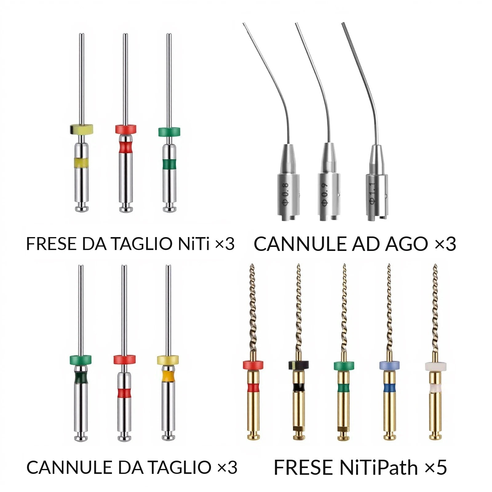 Kit di rimozione di lime endodontiche / Sistema per la rimozione di strumenti endodontici Kit di rimozione di lime endodontiche / Sistema per la rimozione di strumenti endodontici