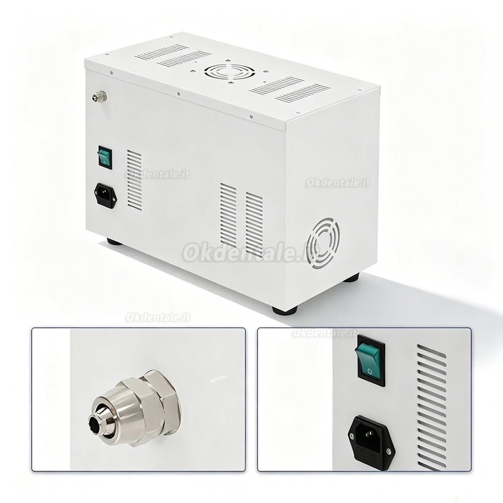 Compressore d'aria dentale portatile senza olio per Portastrumenti per unità dentali Compressore d'aria dentale portatile senza olio per Portastrumenti per unità dentali