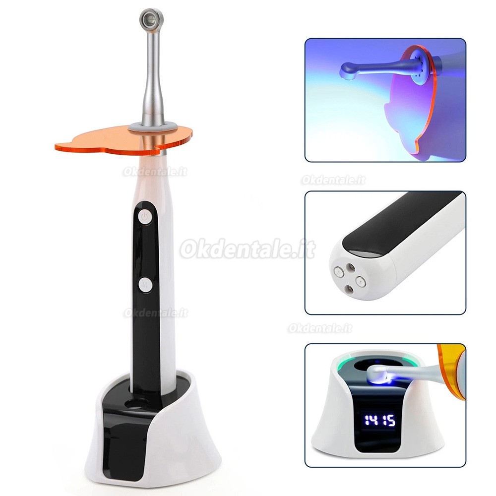 Lampada fotopolimerizzatrice dentale PULIHUA PLH-320, 3000 mW/cm², con 7 modalità di funzionamento Lampada fotopolimerizzatrice dentale PULIHUA PLH-320, 3000 mW/cm², con 7 modalità di funzionamento
