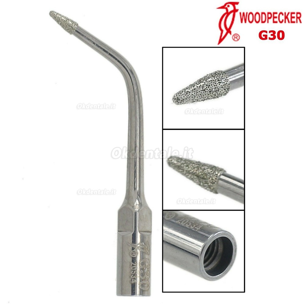 5 Pz Woodpecker Inserti piezo /punte ablatore per cavità spalla preparazione G20 G31 G32 G33 compatibile con EMS