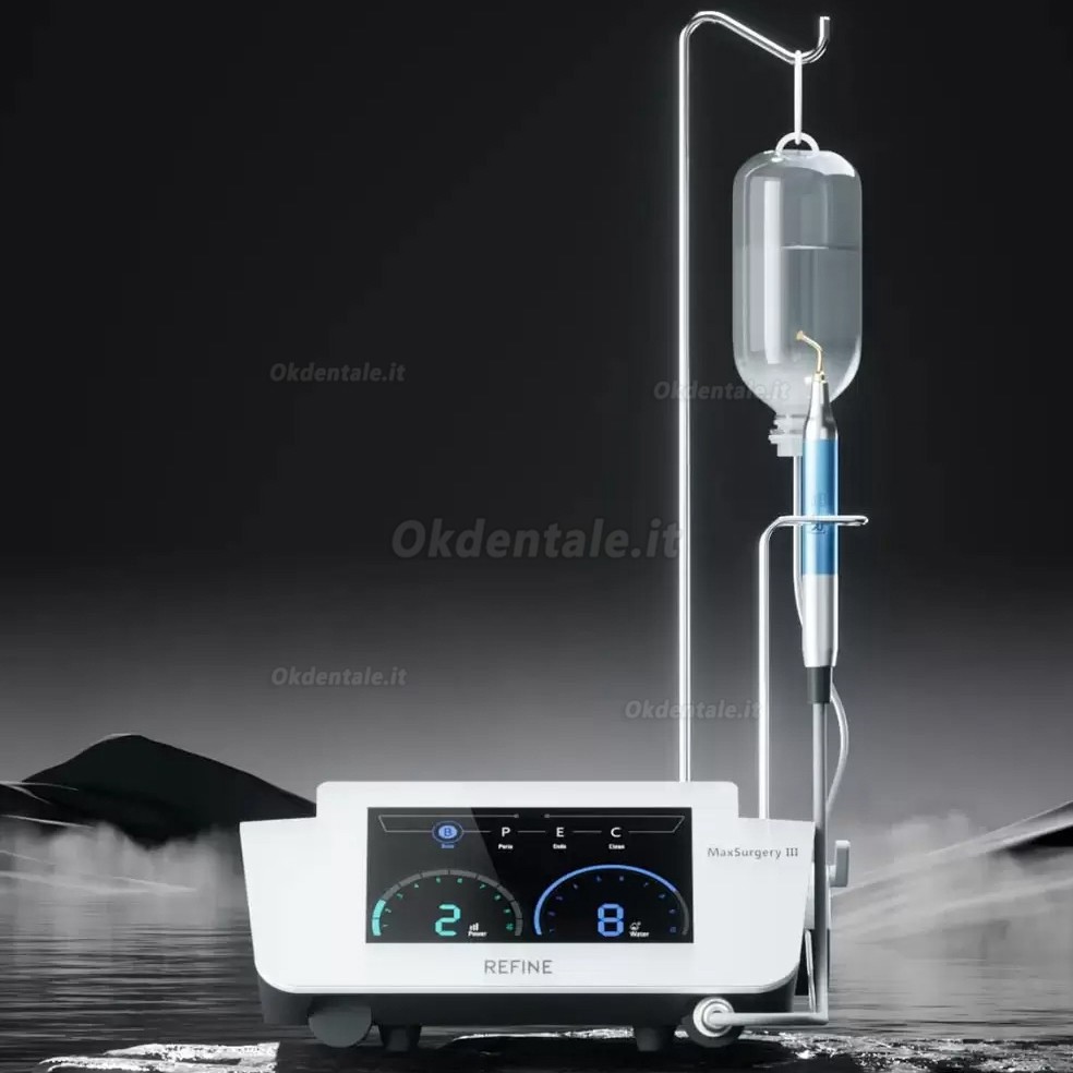 Refine MaxSurgery Unità per piezochirurgia (chirurgia piezoelettrica odontoiatria) Refine MaxSurgery Unità per piezochirurgia (chirurgia piezoelettrica odontoiatria)