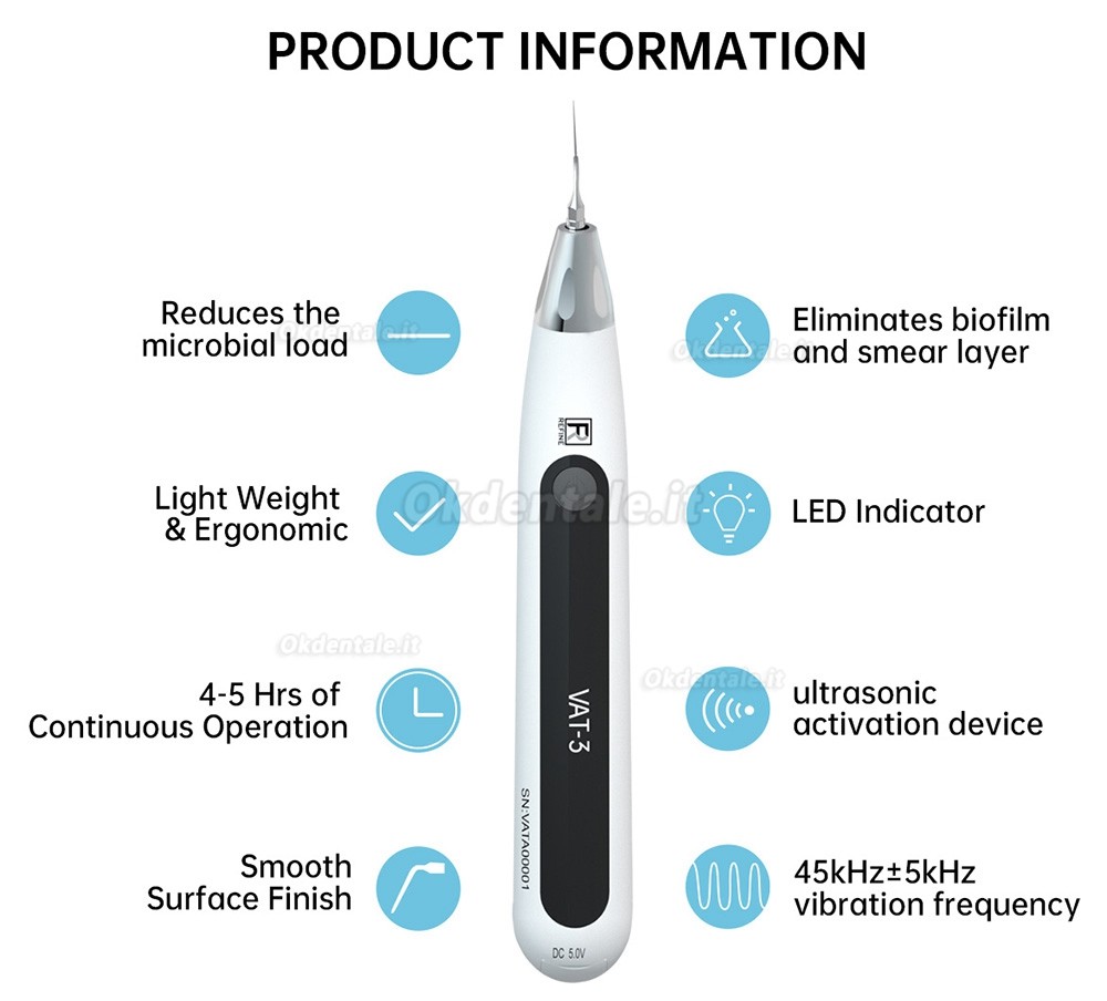 REFINE VAT-3 attivatore endo ultrasonico (endoattivatore)