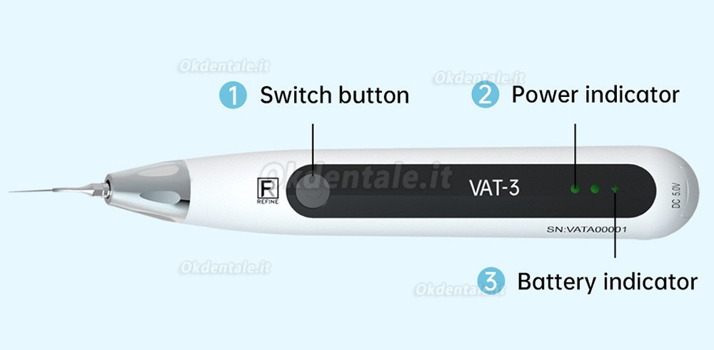 REFINE VAT-3 attivatore endo ultrasonico (endoattivatore)