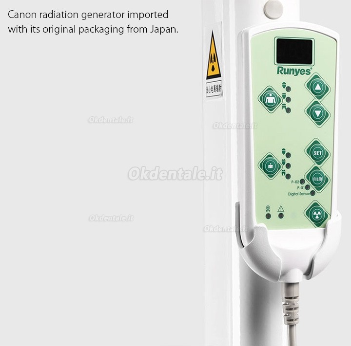 Runyes AC X-Ray Sistema Radiografica Endorale a Raggi X Digitale Dentale