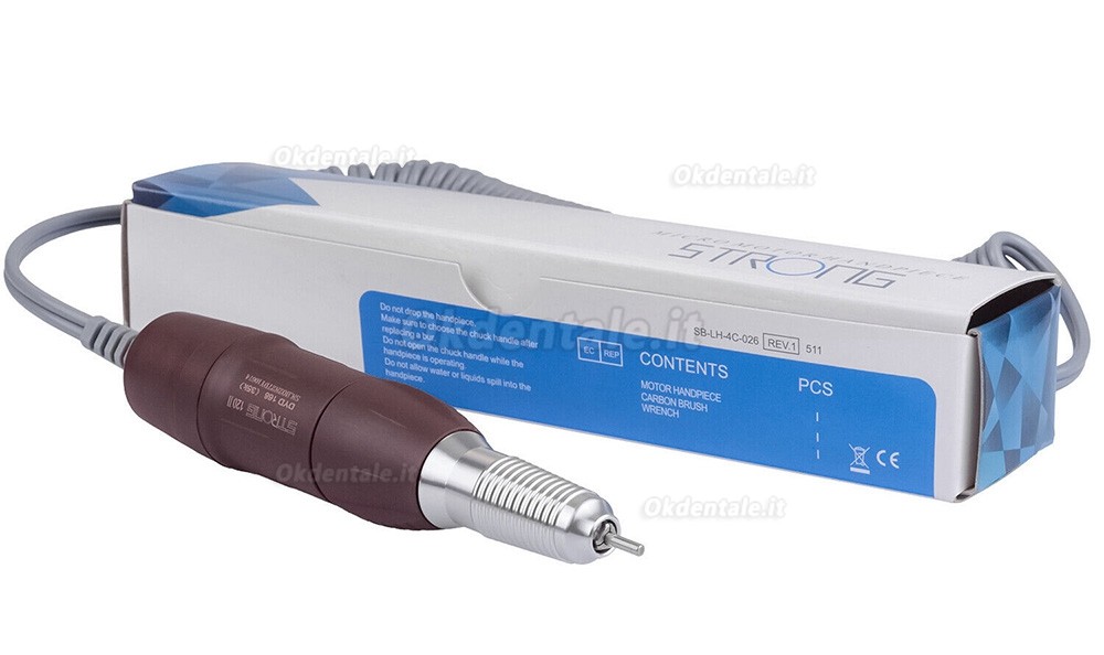 Manipolo micromotore per laboratorio odontoiatrico STRONG® 120 35000 giri/min 2,35 mm