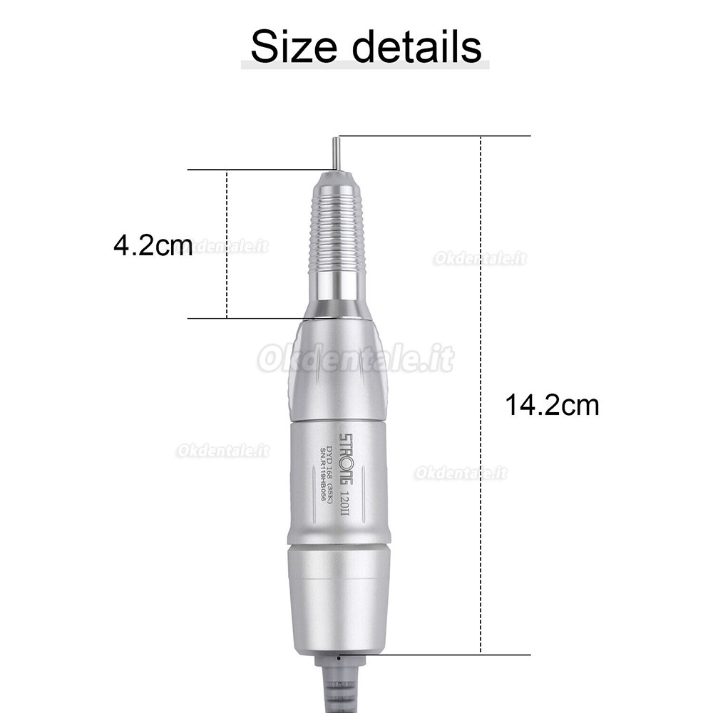 Manipolo per micromotore dentale STRONG® 120II 35000 giri/min 2,35 mm