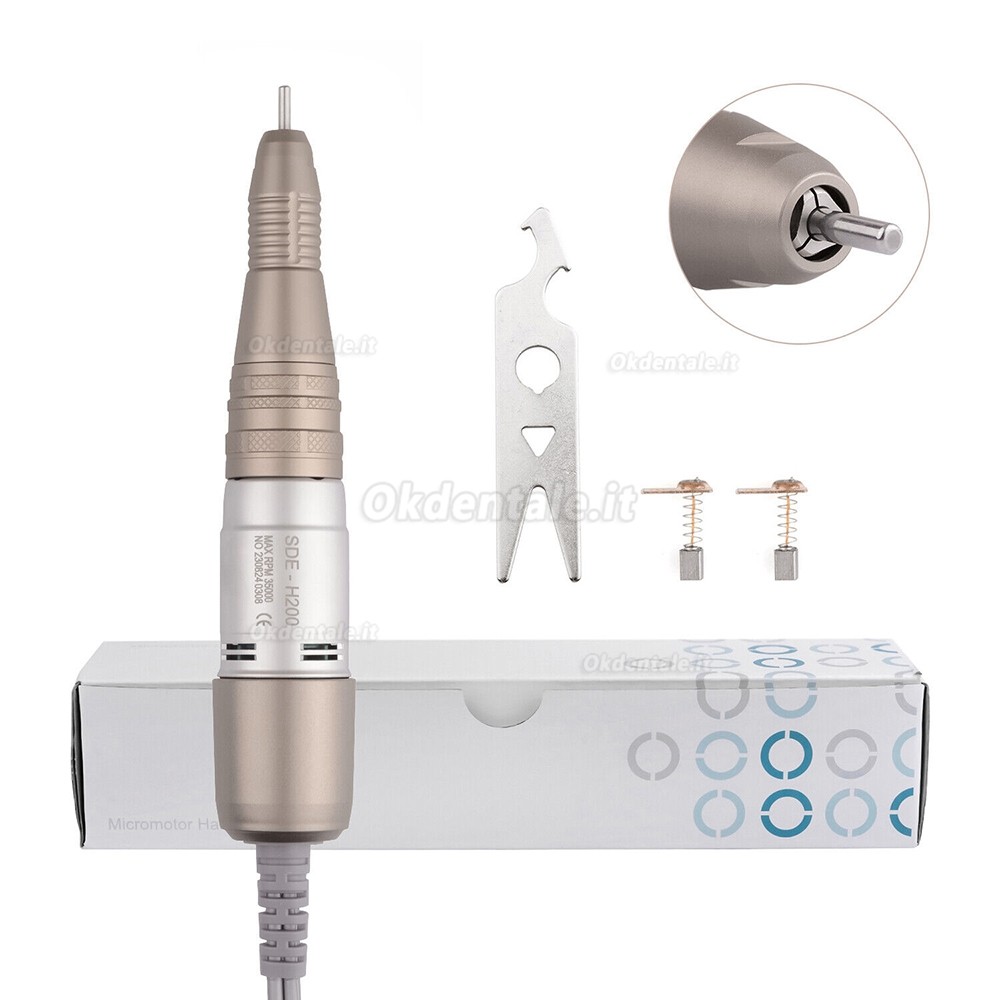 Manipolo con micromotore per laboratorio odontoiatrico STRONG® SDE-SH200 2,35 mm 35000 giri/min