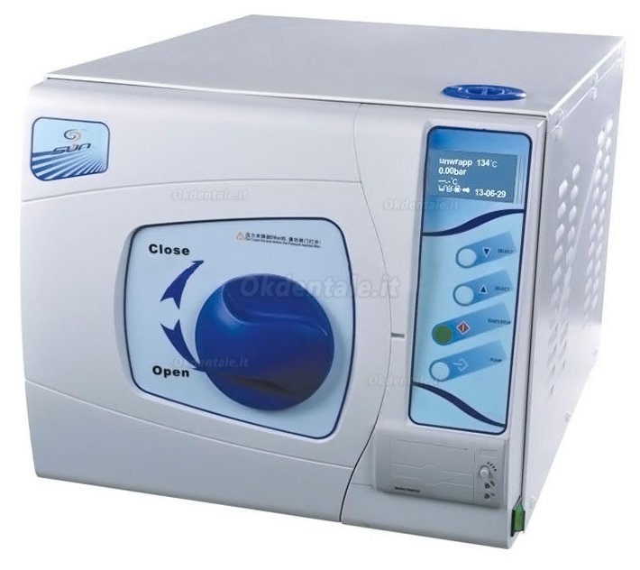 Sun® SUN23-II-LD Sterilizzazione Autoclave Ampio display Classe B 23L