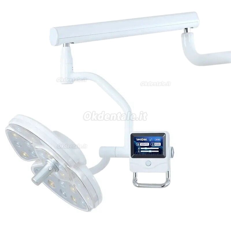 Saab® KY-P139-2 lampada scialitica per impianti dentali con montaggio a soffitto 64 LED (compatibile Wave one)