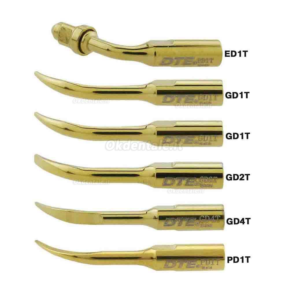 Woodpecker DTE Inserti piezo /punte per ablatore ultrasuoni GD1T GD2T PD1T ED1T compatibile Satelec / NSK
