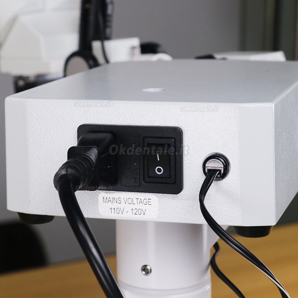 Microscopio operatorio odontoiatria 10X/15X/20X (per scrivania da tavolo)
