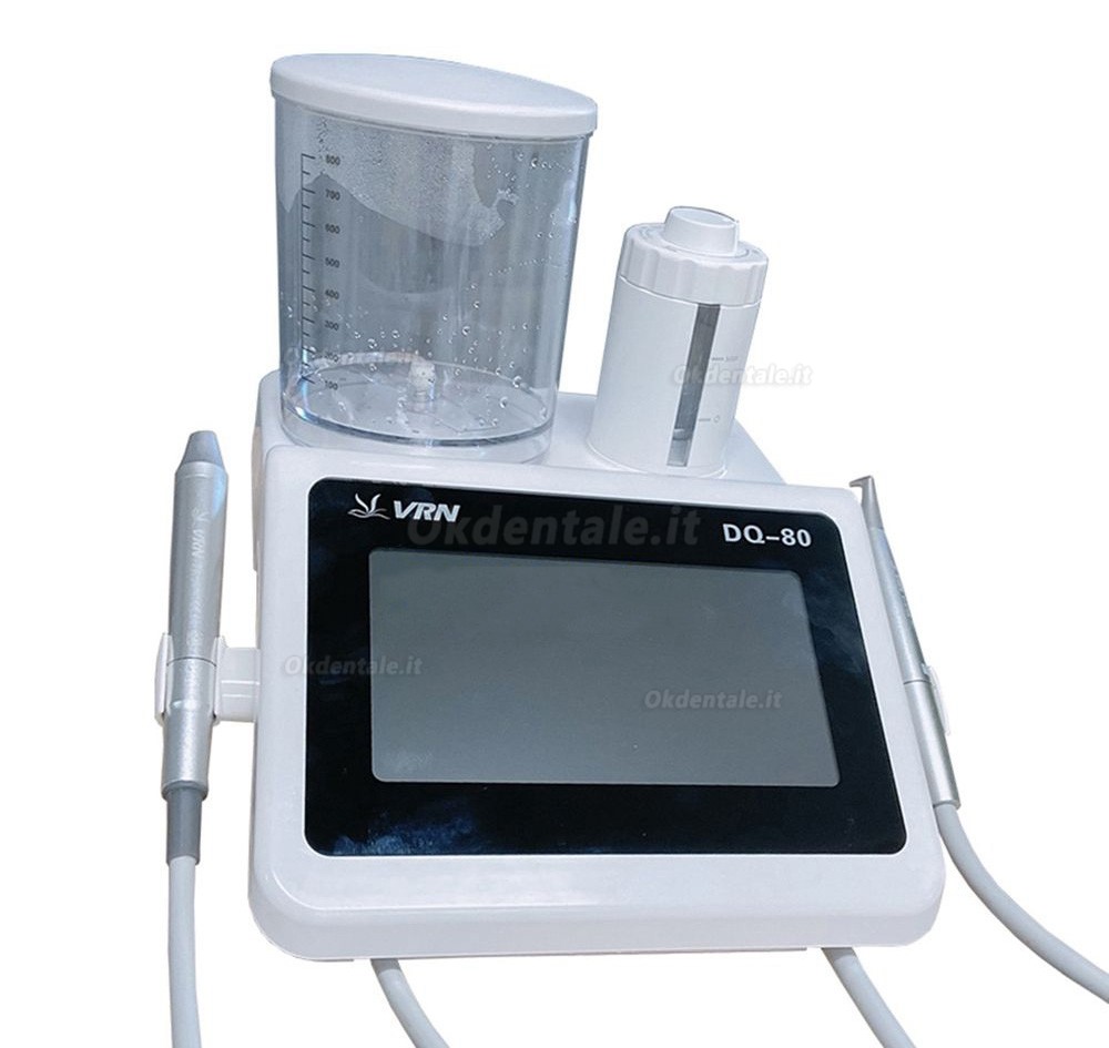 VRN® DQ-80 sistema multifunzione ablatore e lucidatore odontoiatrico (manipolo sopragengivale+sottogengivale)