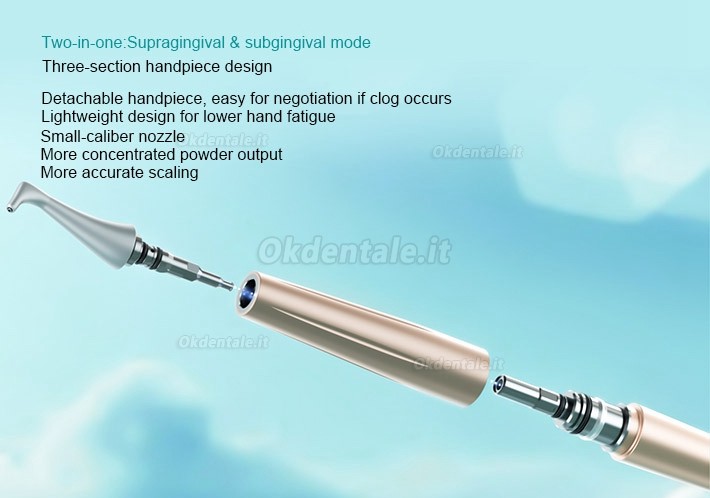 Woodpecker AP-A Attrezzature per la lucidatura ad aria dentale