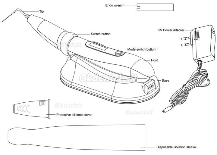 Woodpecker Endo 3 endoattivatore (attivatore endo ultrasonico)