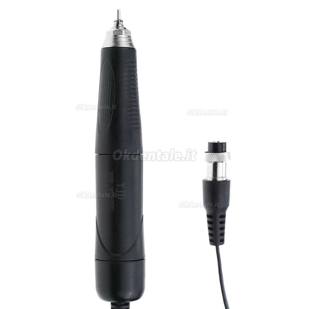 Manipolo Yajiada S600 senza spazzole per laboratorio odontotecnico, 50000 giri/min