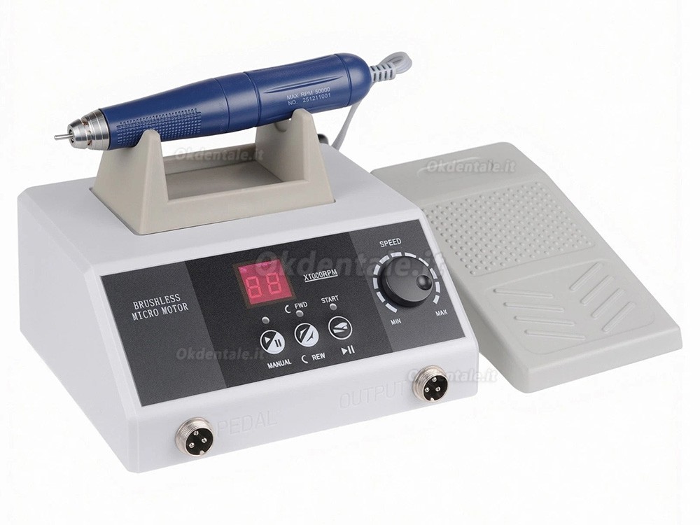 Micromotore da laboratorio odontotecnico YD-BM003 con manipolo da 50000 giri/min Micromotore da laboratorio odontotecnico YD-BM003 con manipolo da 50000 giri/min