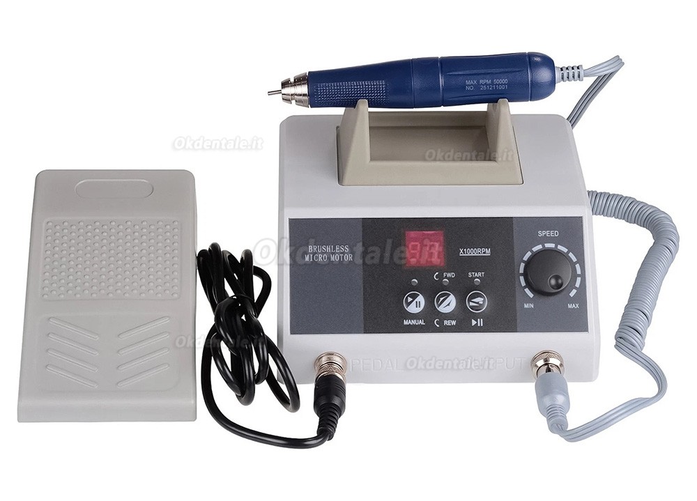 Micromotore da laboratorio odontotecnico YD-BM003 con manipolo da 50000 giri/min Micromotore da laboratorio odontotecnico YD-BM003 con manipolo da 50000 giri/min