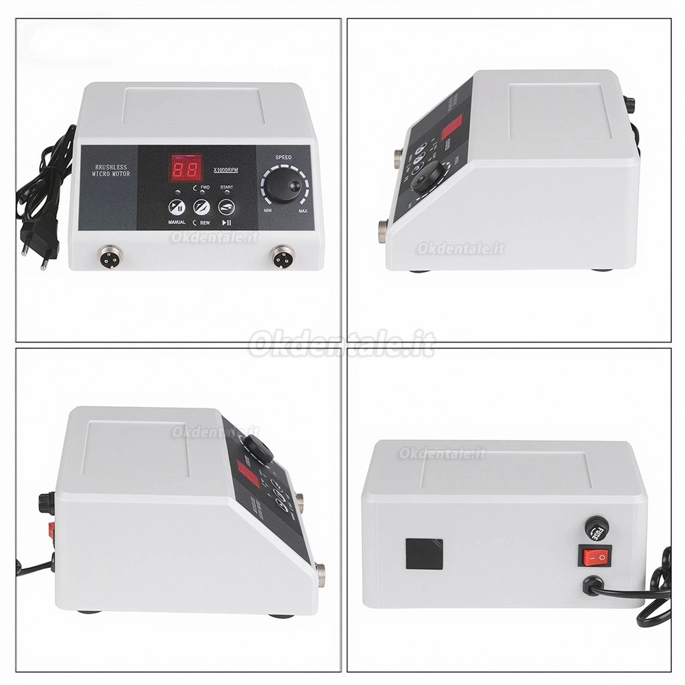 Micromotore da laboratorio odontotecnico YD-BM003 con manipolo da 50000 giri/min Micromotore da laboratorio odontotecnico YD-BM003 con manipolo da 50000 giri/min