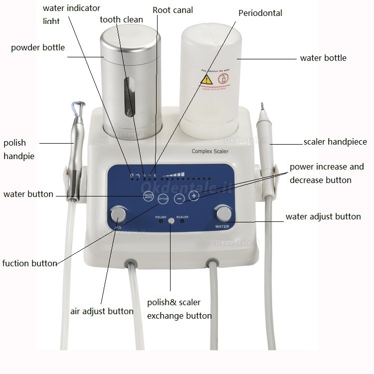 YS YS-CS-A(5E) Dental Cleaning Ultrasonic Scaler Periodontal Machine