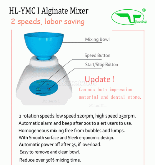 Zoneray® HL-YMC I Mescolatori di alginato e intonaci