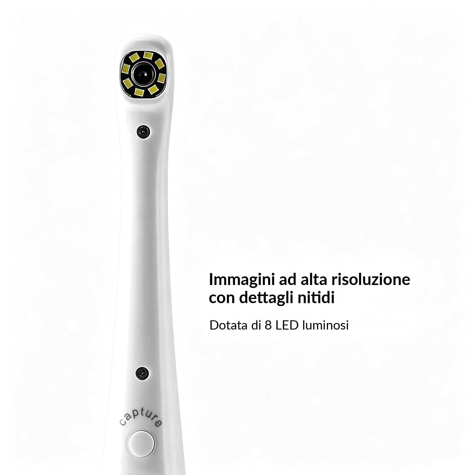 Telecamera intraorale dentale con monitor da 17 pollici + supporto regolabile