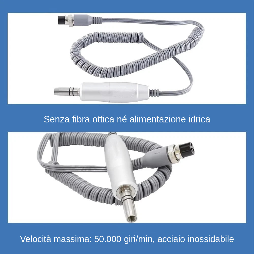 Motore elettrico brushless di tipo E da 50000 giri/minuto per micromotore da laboratorio odontotecnico Motore elettrico brushless di tipo E da 50000 giri/minuto per micromotore da laboratorio odontotecnico