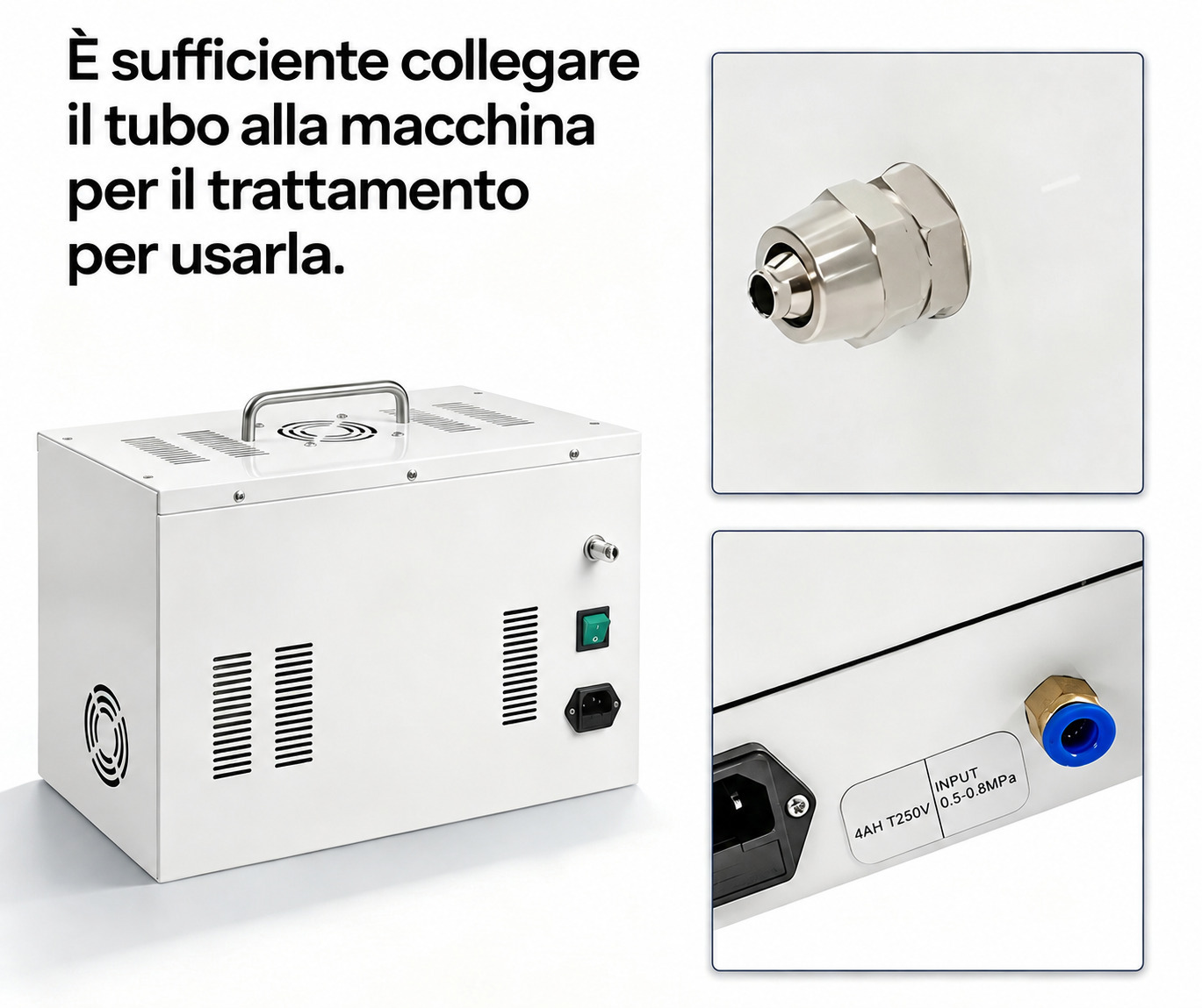 Compressore d'aria dentale portatile senza olio per Portastrumenti per unità dentali Compressore d'aria dentale portatile senza olio per Portastrumenti per unità dentali
