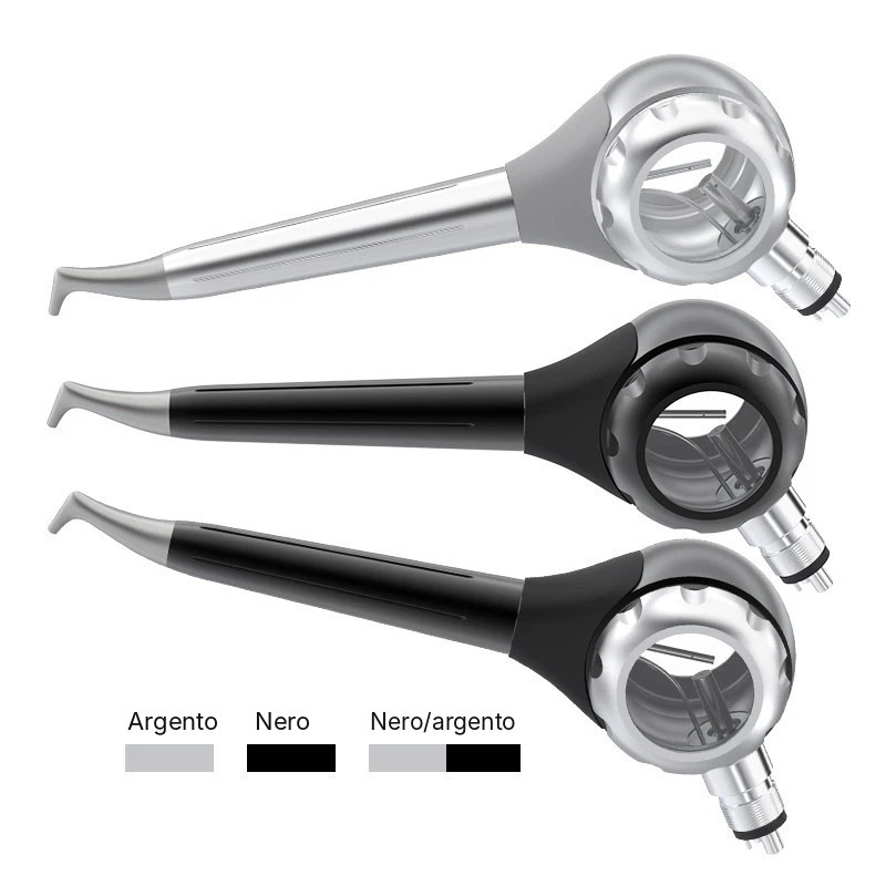 Attrezzature per lucidatura/ Getto d'aria a bicarbonato per uso odontoiatrico con 2/4 fori