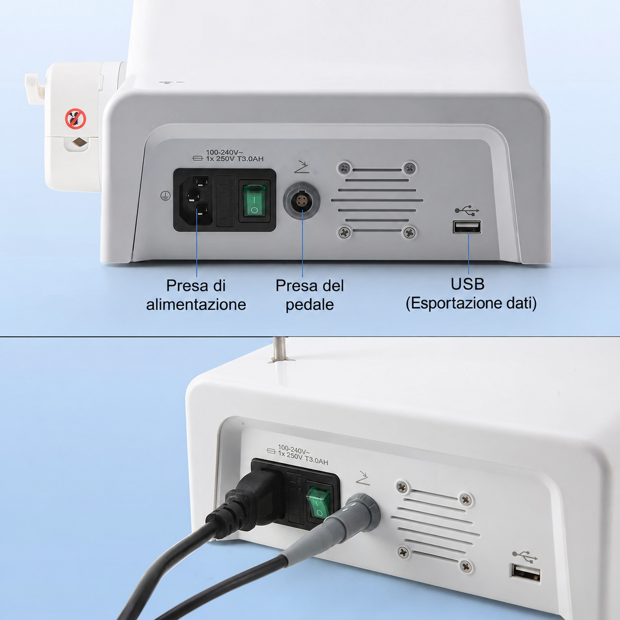 Sistema a motore per implantologia dentale Betterway Surgic G3 + manipolo contrangolo 20:1 Sistema a motore per implantologia dentale Betterway Surgic G3 + manipolo contrangolo 20:1